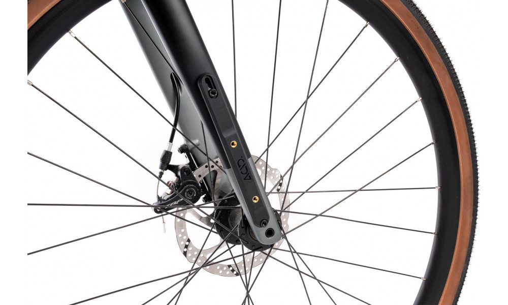 Pudelikorvi adapter ACID for front fork black - 4