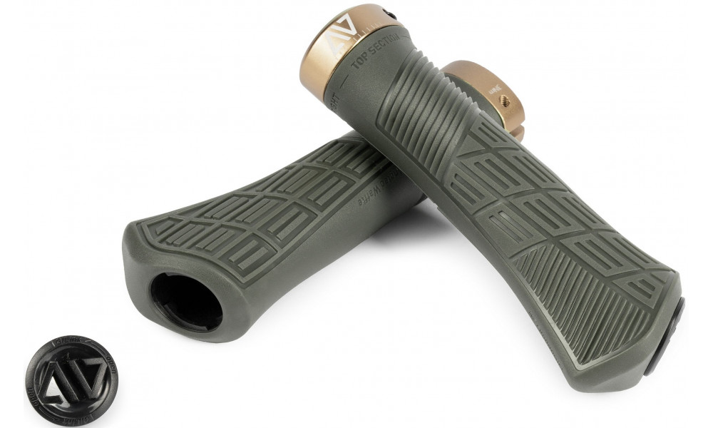 Käepidemed ACID Hybrid Perform 142mm Lock-on Trail motion olive - 1