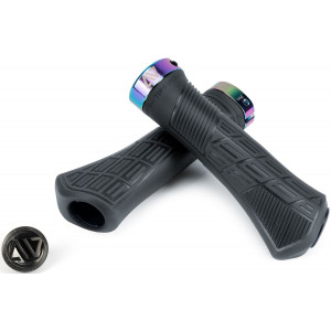 Käepidemed ACID Hybrid Perform 142mm Lock-on translucent black 'n' oilslick