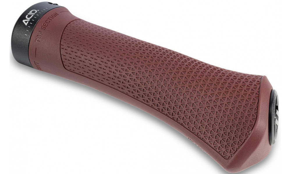 Käepidemed ACID Hybrid Tour 142mm Lock-on dark red - 2