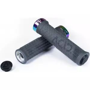 Käepidemed ACID Icon Pro 140mm Lock-on translucent black'n'oilslick