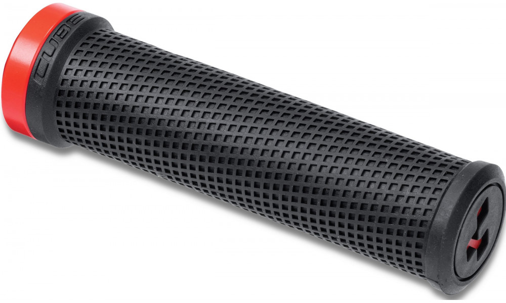 Käepidemed Cube Race 132mm Lock-on black'n'red 