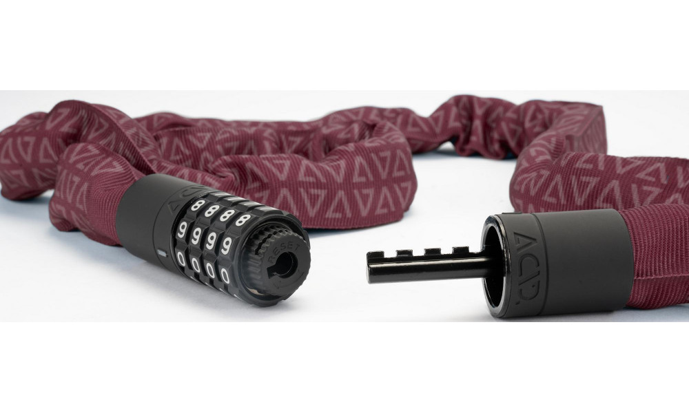 Lukk ACID chain combination Corvid C120 6x1200mm red - 2