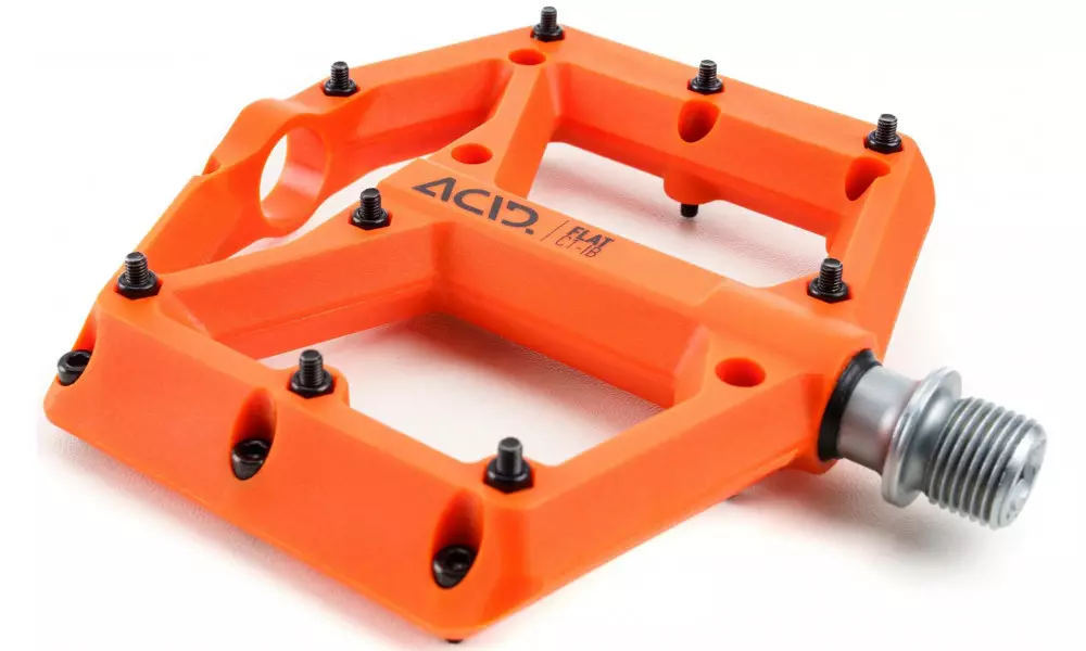 Pedaalid ACID Flat C1-IB plastic orange - 3