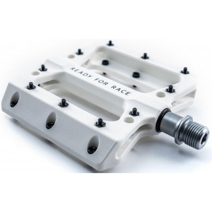 Pedaalid RFR Flat ETP plastic white