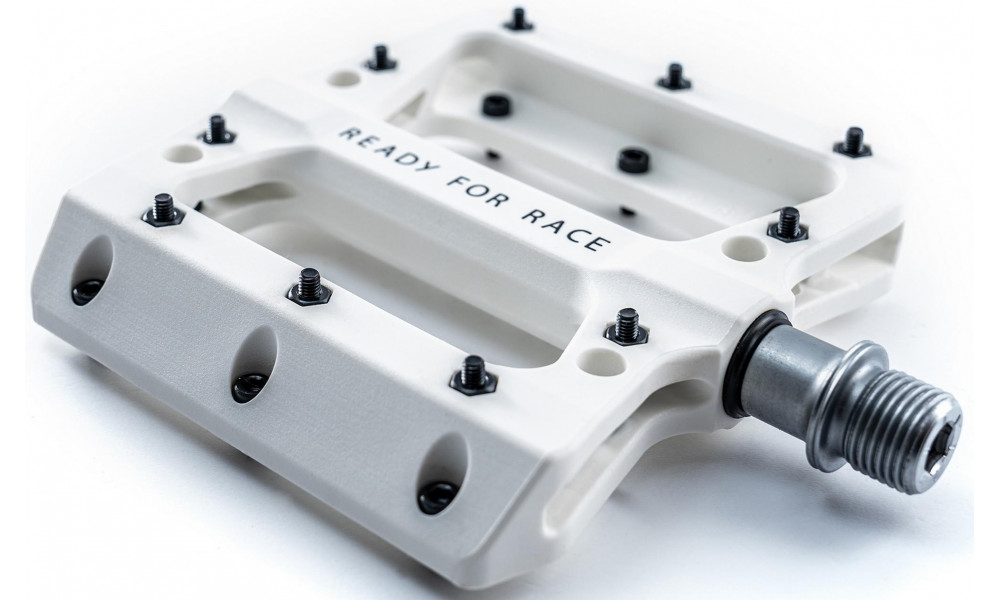 Pedaalid RFR Flat ETP plastic white - 2