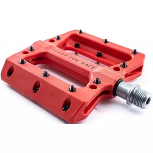 Pedaalid RFR Flat ETP plastic red