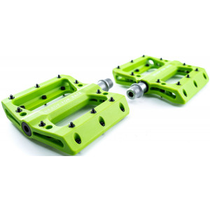 Pedaalid RFR Flat ETP plastic green