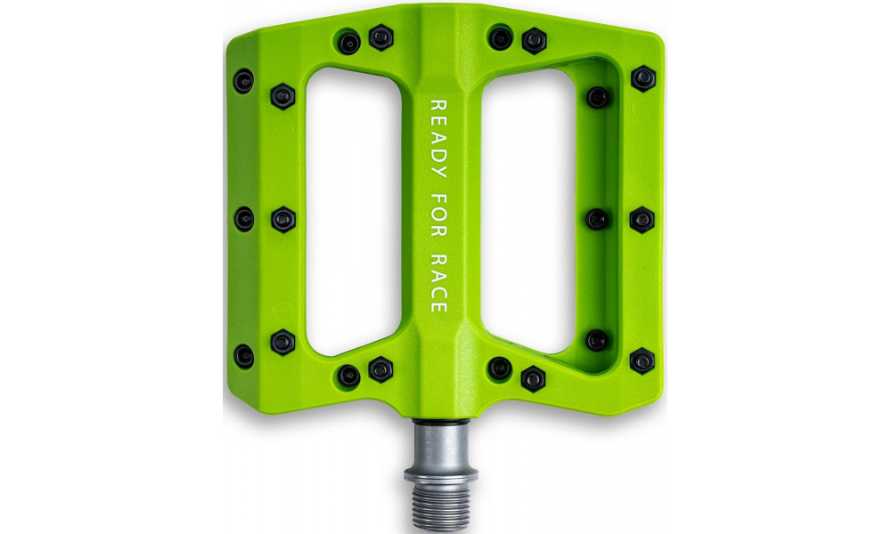 Pedaalid RFR Flat ETP plastic green - 3