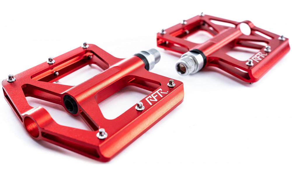Pedaalid RFR Flat Race 2.0 Alu red - 1