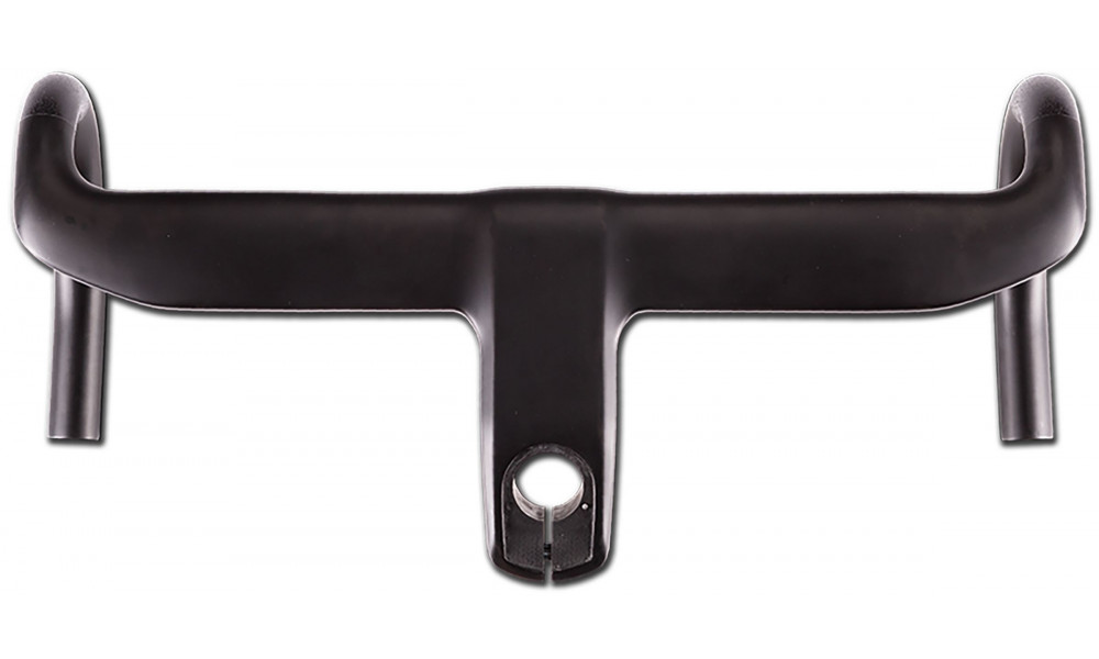 Juhtraud Cube Litening Aero Carbon C:68 with integrated stem black - 1