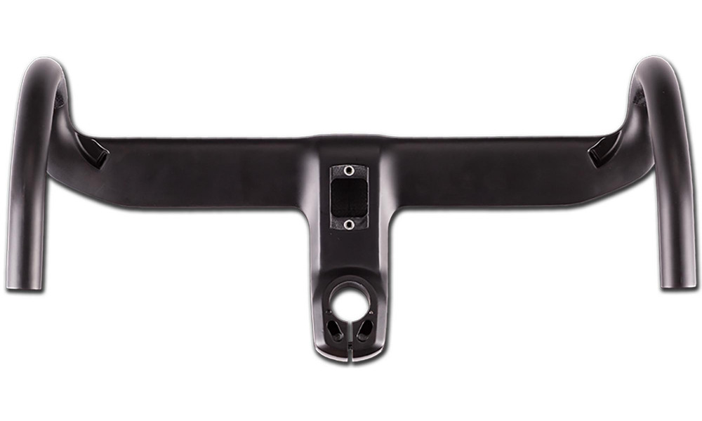 Juhtraud Cube Litening Aero Carbon C:68 with integrated stem black - 4