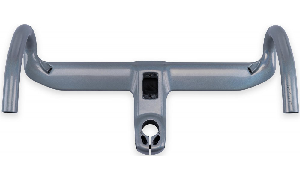 Juhtraud Cube Litening Aero Carbon C:68 with integrated stem 420/100mm flashwhite - 3