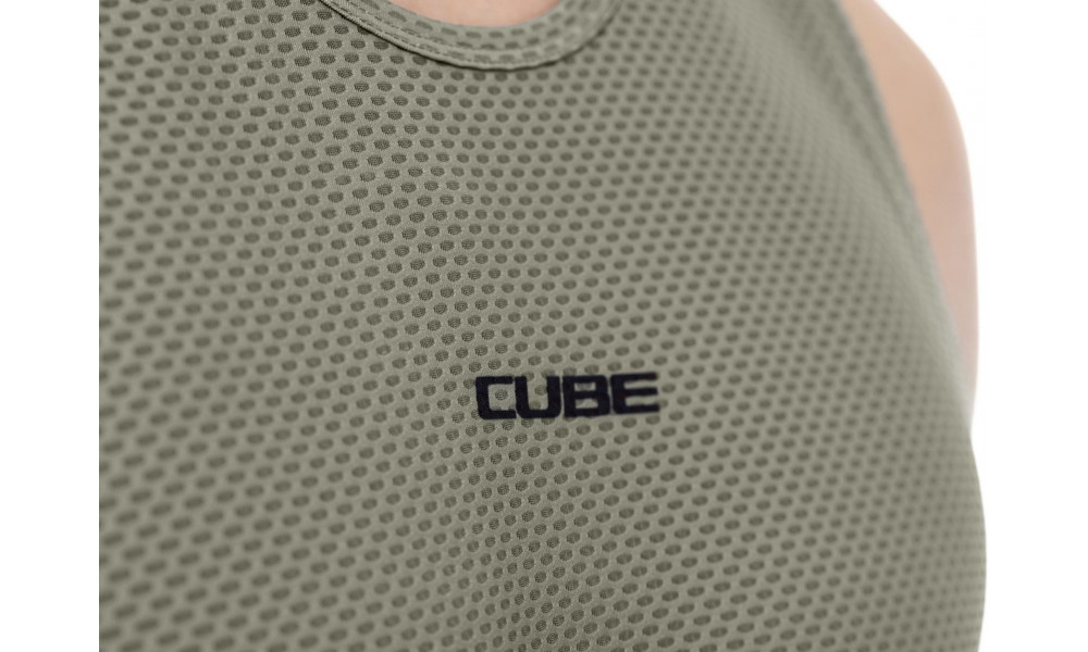 Alussärk Cube Mesh Sleeveless olive - 2