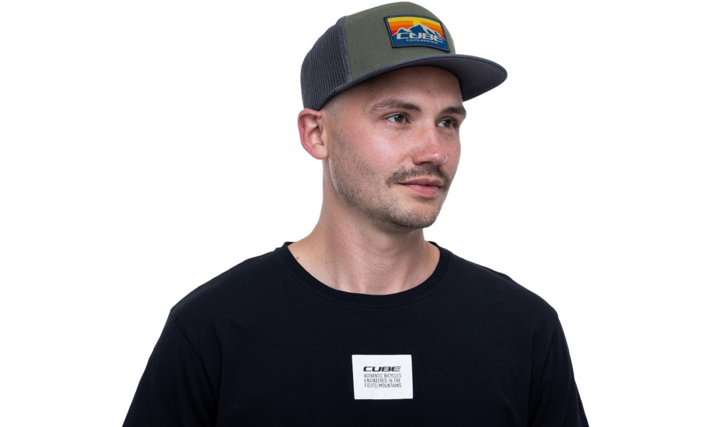 Mütsike Cube TM olive'n'grey - 2