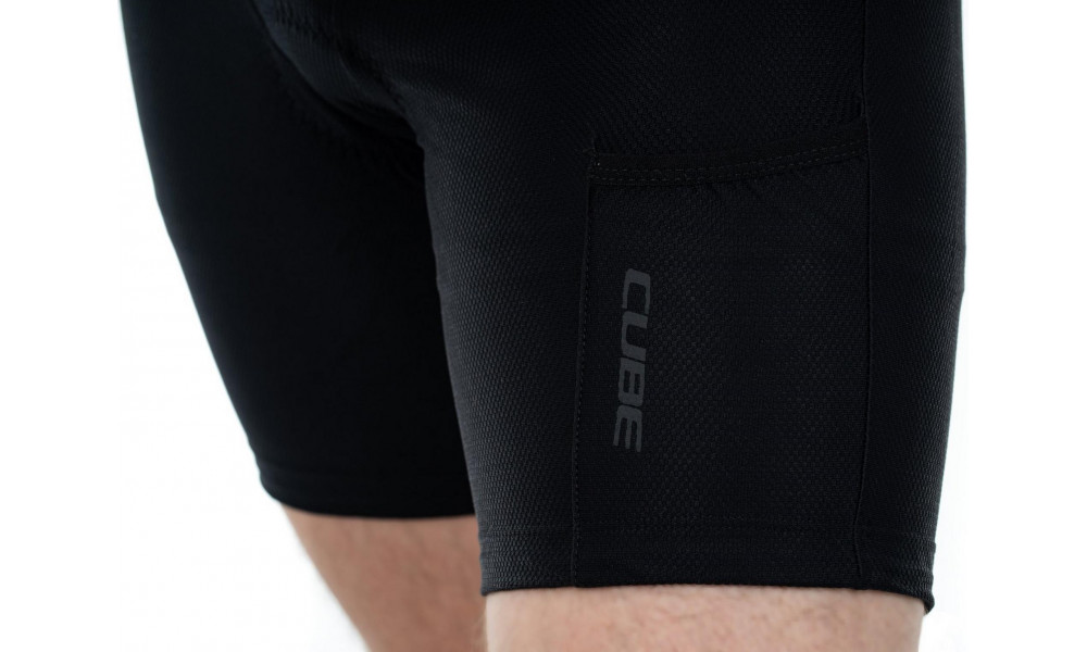 Alusrattapüksid koos traksidega Cube Liner black - 2