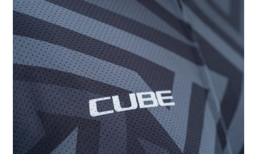 Rattasärk Cube MTB CMPT S/S Full Zip black'n'grey - 2