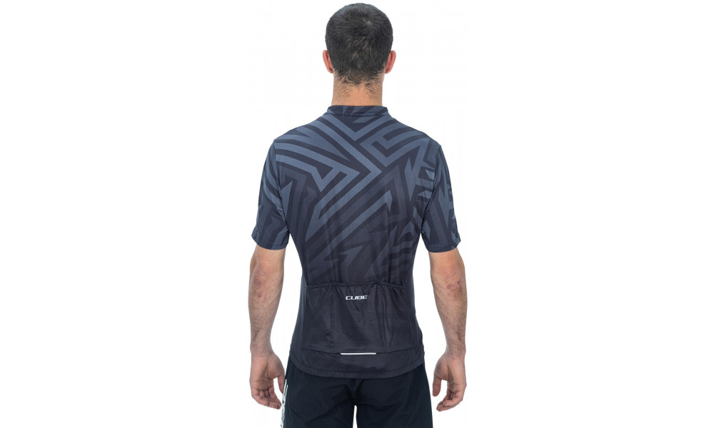 Rattasärk Cube MTB CMPT S/S Full Zip black'n'grey - 4