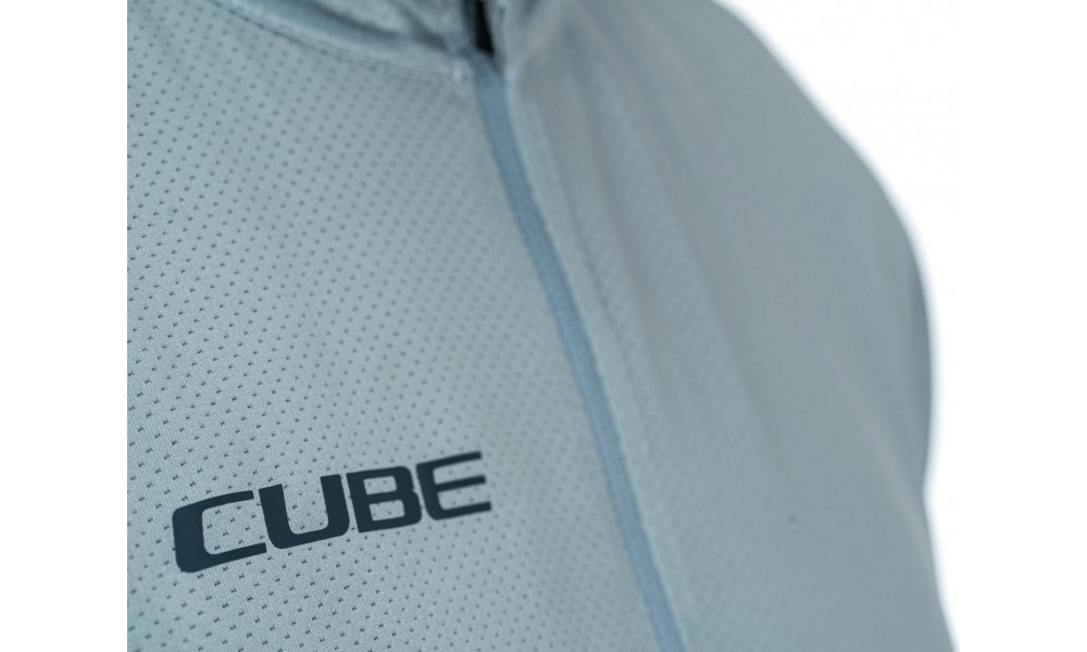 Rattasärk Cube MTB CMPT S/S Half Zip grey - 2