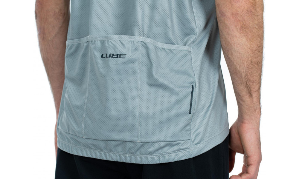 Rattasärk Cube MTB CMPT S/S Half Zip grey - 3