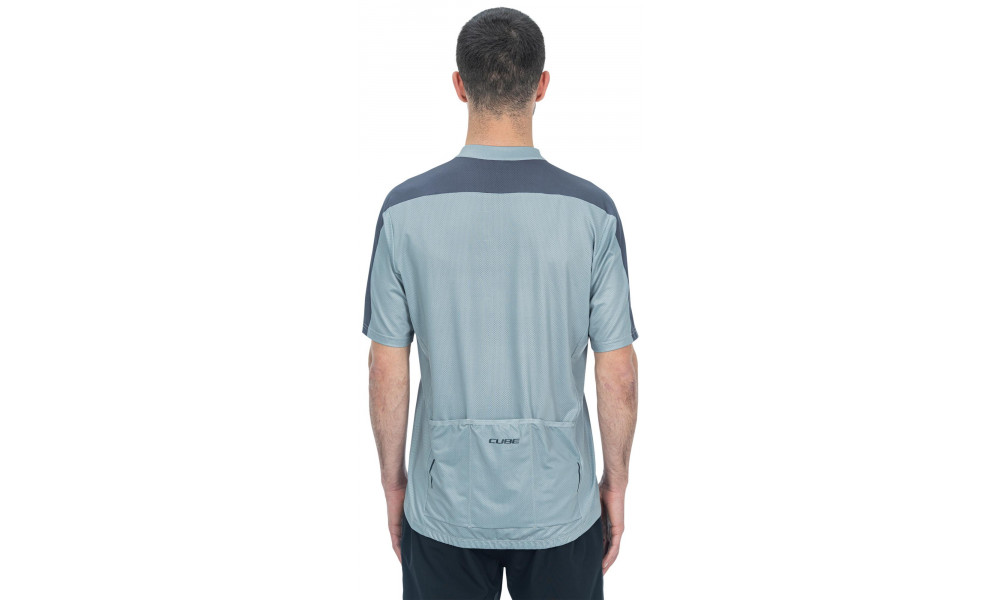 Rattasärk Cube MTB CMPT S/S Half Zip grey - 4