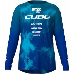 Rattasärk Cube X Actionteam MTB L/S blue'n'green