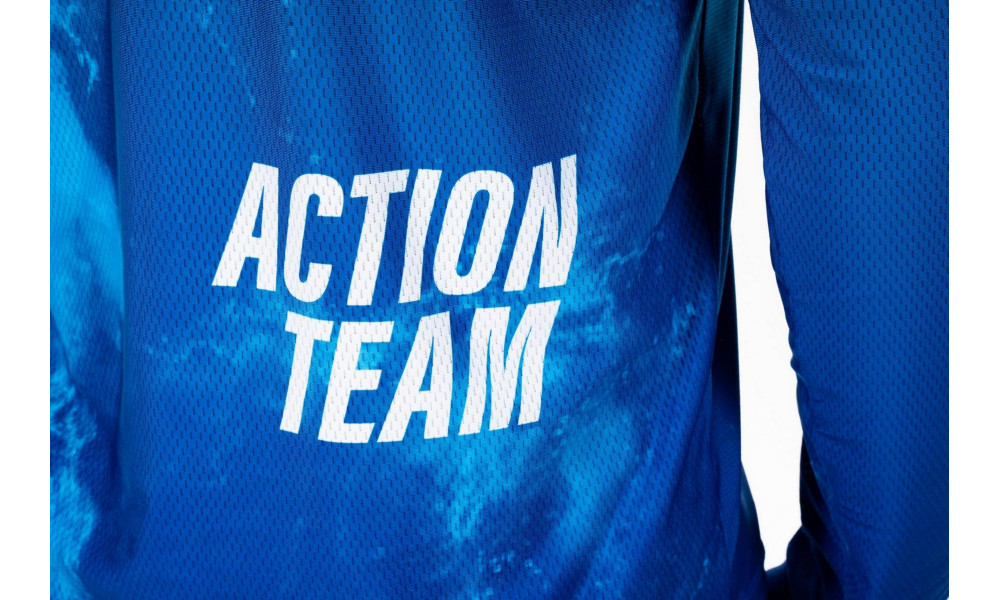 Rattasärk Cube X Actionteam MTB L/S blue'n'green - 3