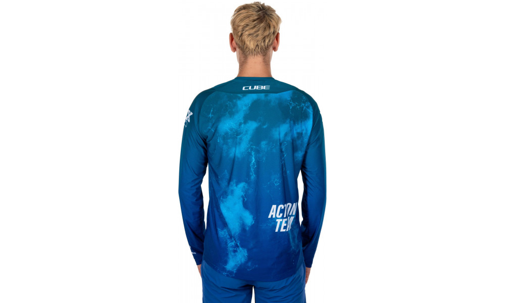 Rattasärk Cube X Actionteam MTB L/S blue'n'green - 5