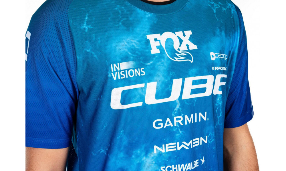 Rattasärk Cube X Actionteam MTB S/S blue'n'green - 4