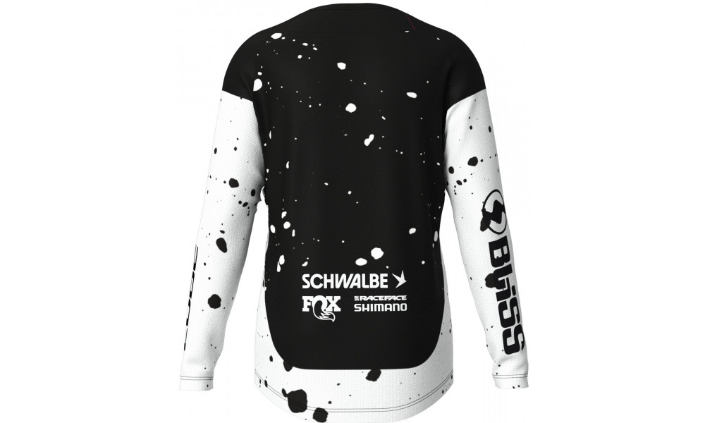 Rattasärk Cube X Factory Racing MTB L/S black'n'white - 5