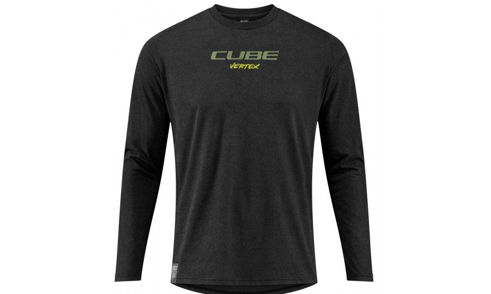 Rattasärk Cube Round Flow MTB L/S black - 1