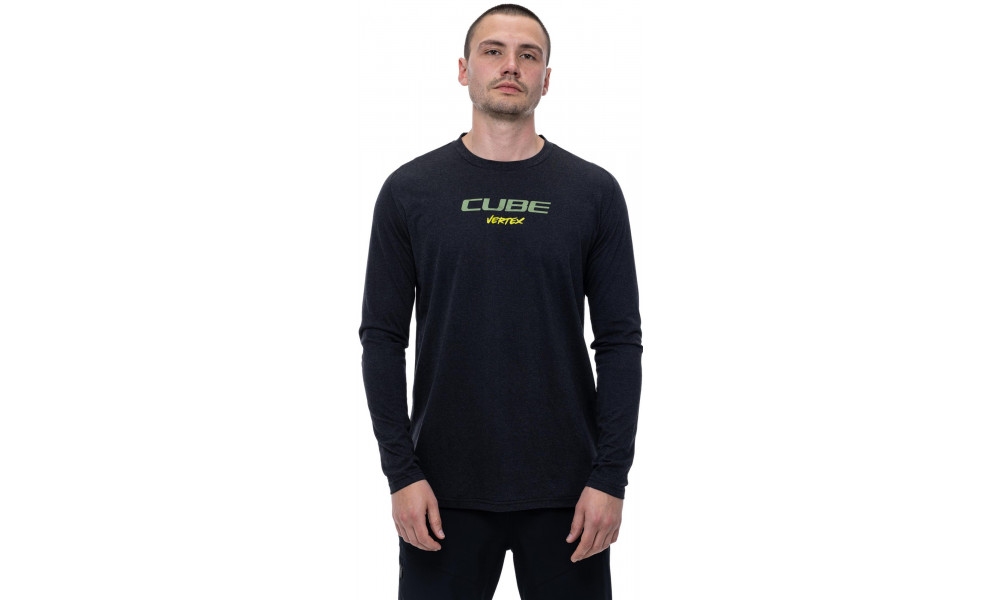 Rattasärk Cube Round Flow MTB L/S black - 5