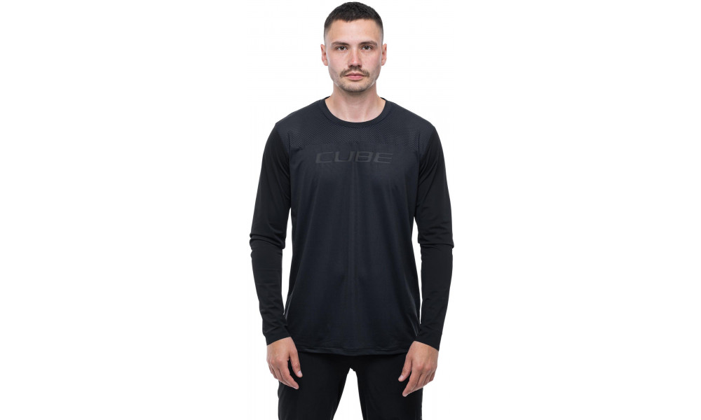 Rattasärk Cube Round Pro MTB L/S black - 8