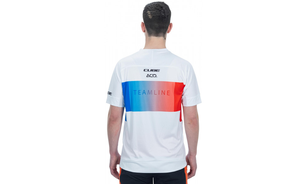 Rattasärk Cube Round S/S MTB white'n'blue'n'red - 4