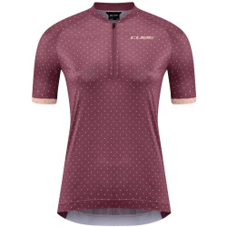 Rattasärk Cube MTB WS S/S Half Zip berry