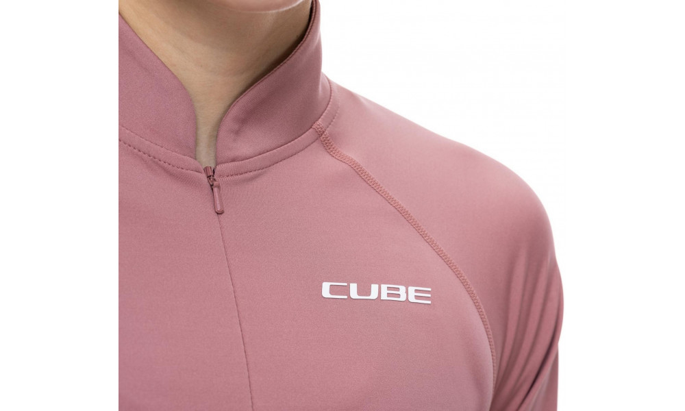 Rattasärk Cube MTB WS L/S Half Zip rose - 5