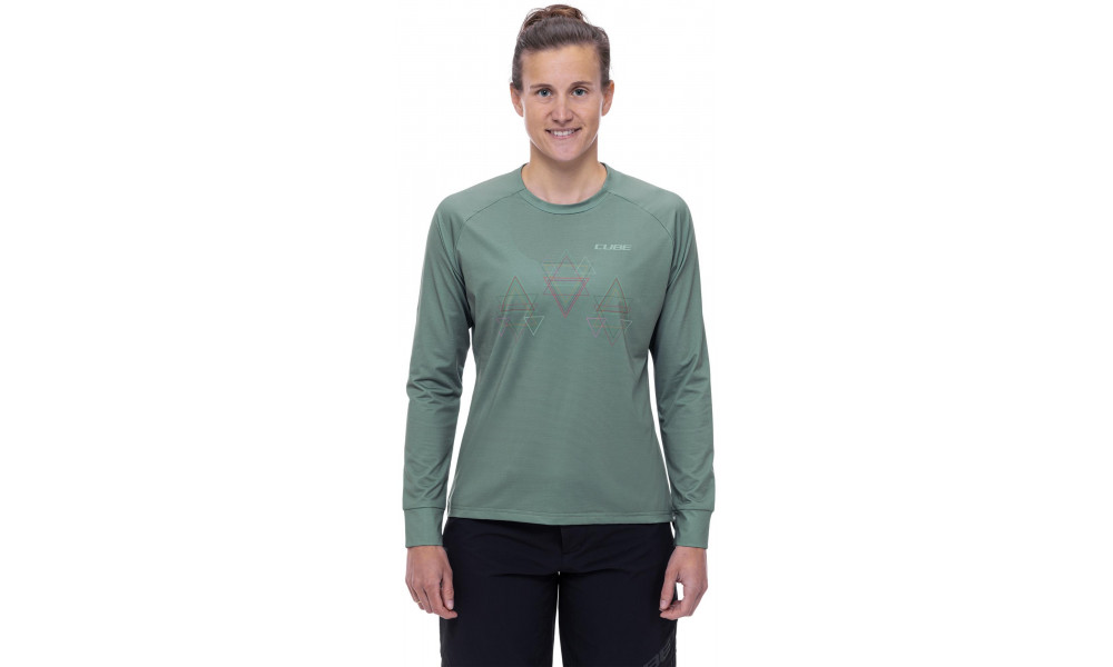 Rattasärk Cube Round MTB WS L/S green - 4