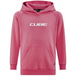Kapuutsiga kampsun Cube Organic Rookie light pink