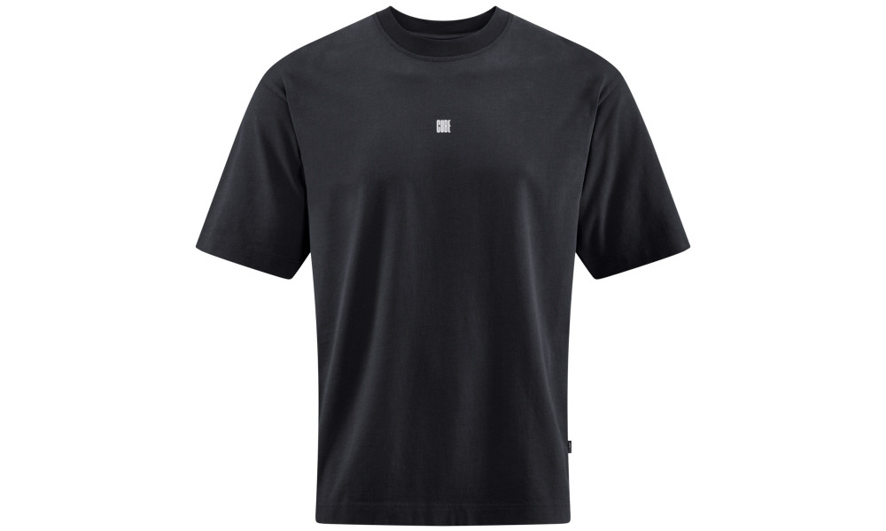 T-särk Cube Organic Logo Dropshoulder anthracite - 1