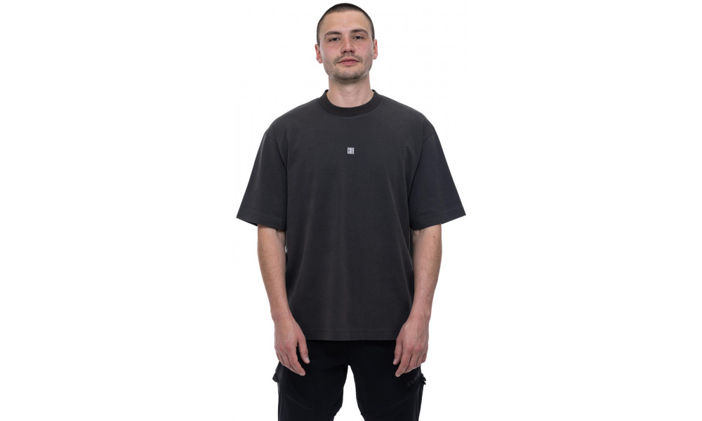 T-särk Cube Organic Logo Dropshoulder anthracite - 3