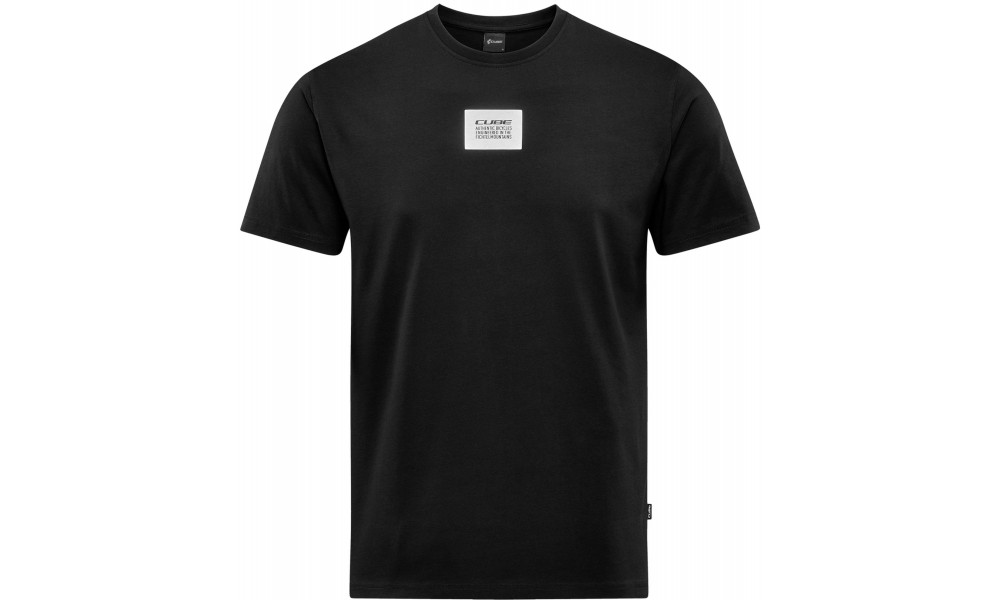 T-särk Cube Organic Logowear GTY Fit black - 1