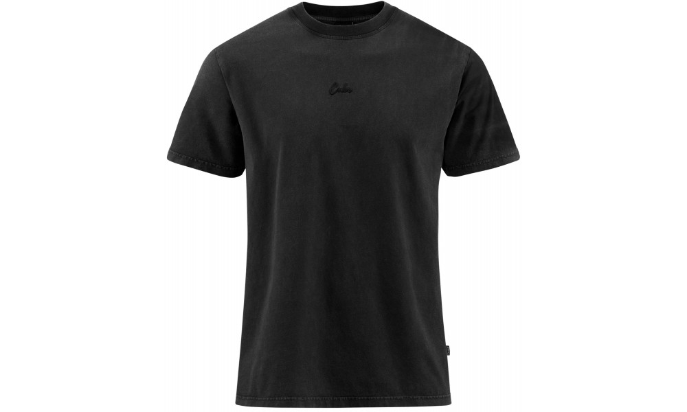 T-särk Cube Organic Script GTY Fit washed black - 1