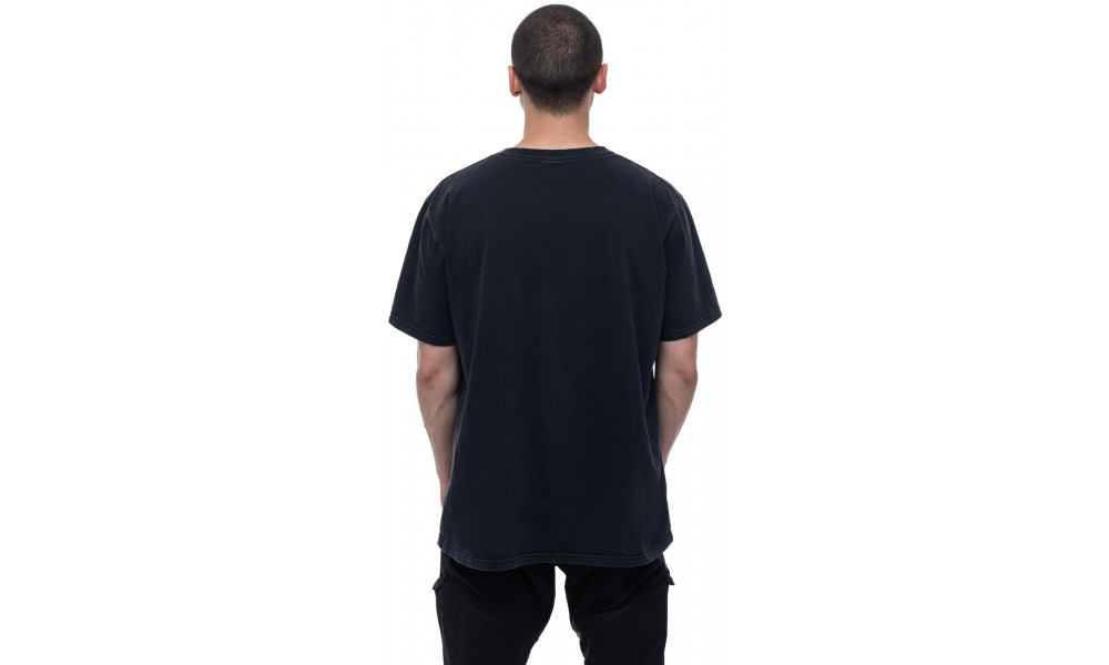 T-särk Cube Organic Script GTY Fit washed black - 2