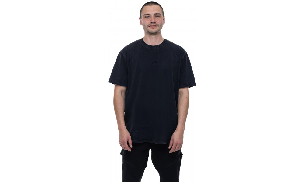 T-särk Cube Organic Script GTY Fit washed black - 3