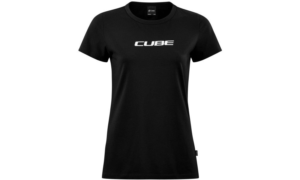 T-särk Cube Organic WS Classic Logo black - 1