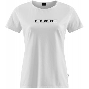 T-särk Cube Organic WS Classic Logo white