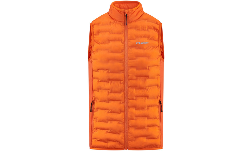 Jalgratta vest Cube Padded orange - 1