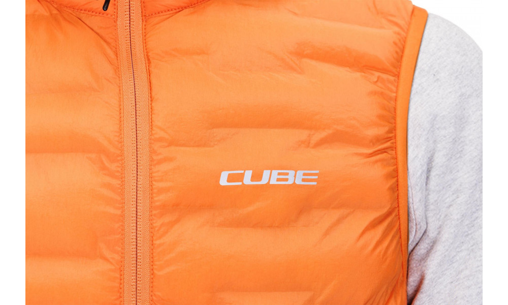 Jalgratta vest Cube Padded orange - 2