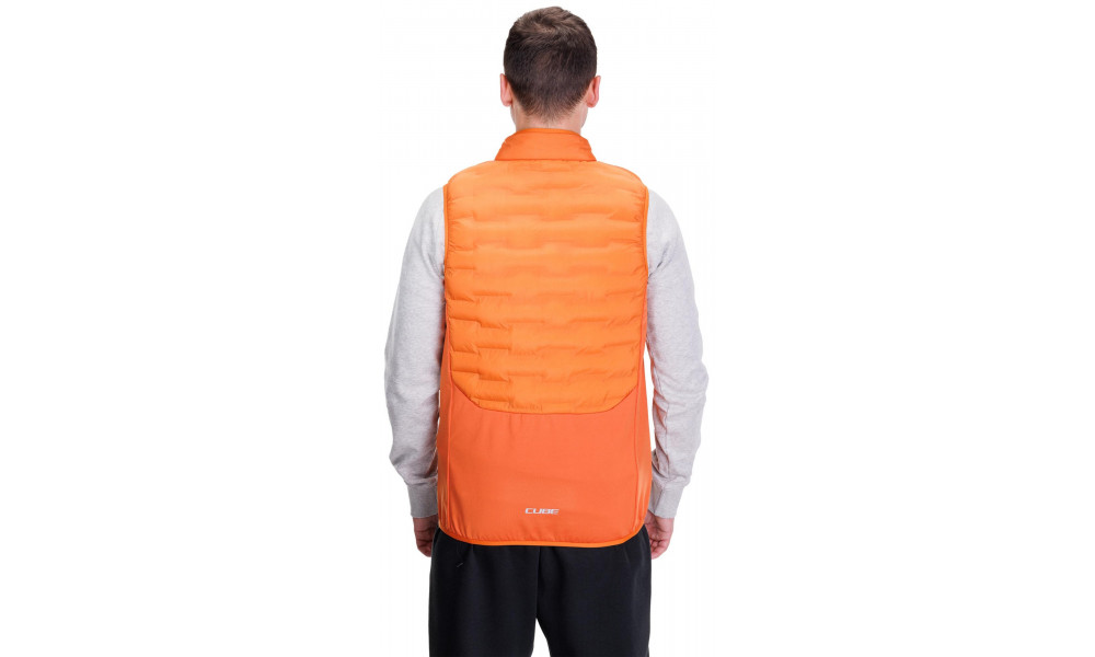 Jalgratta vest Cube Padded orange - 4