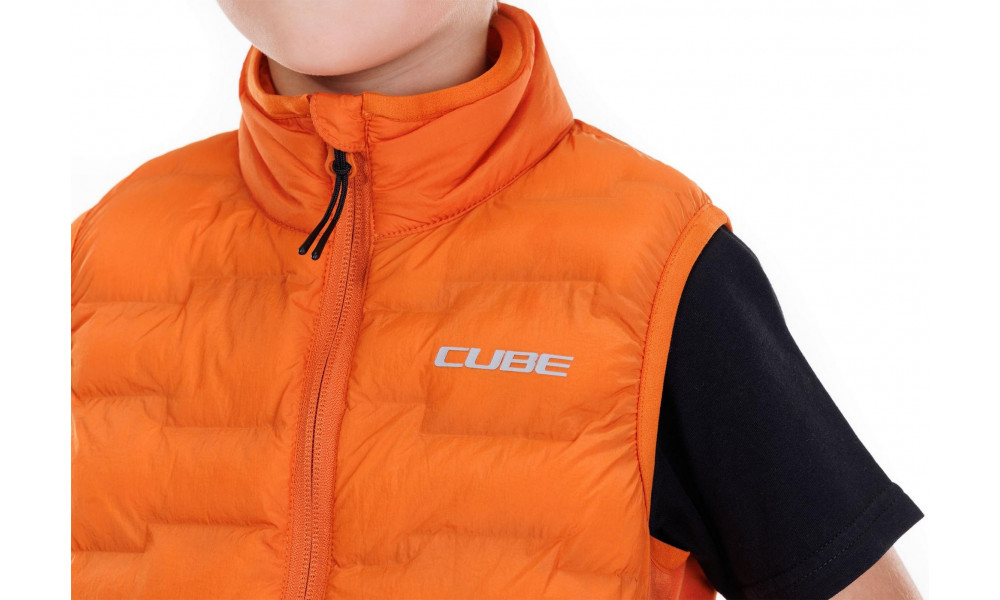 Jalgratta vest Cube Padded Rookie orange - 3